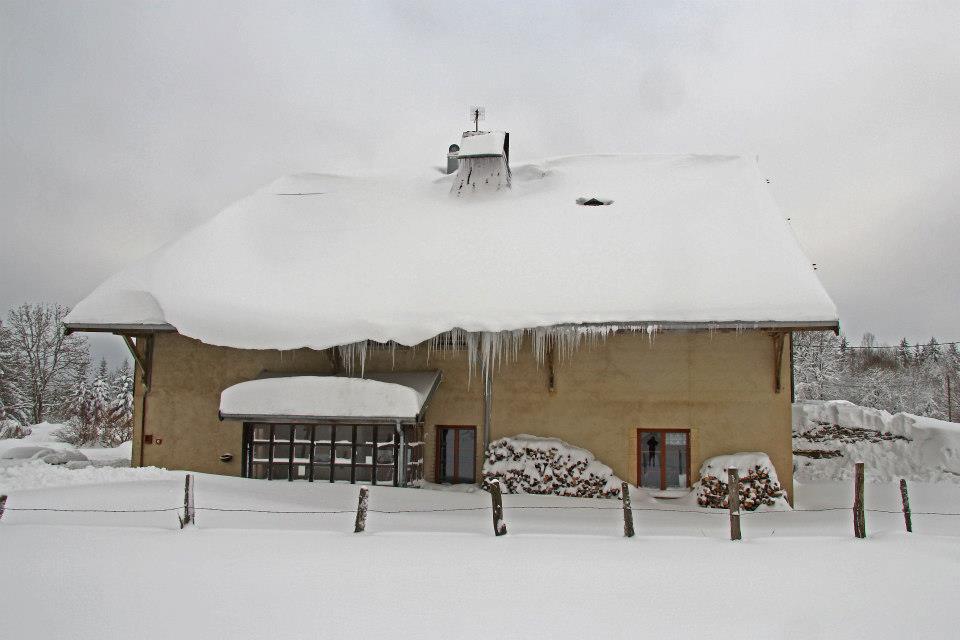 Auberge De La Perdrix Hauterive-la-Fresse Ngoại thất bức ảnh